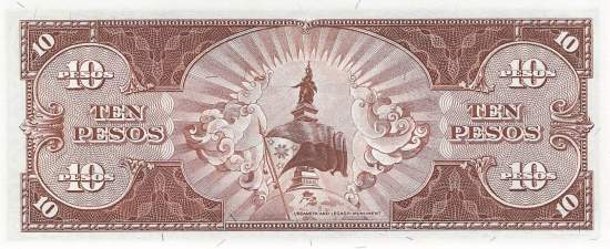 Philippinen 10 Pesos 1949 p136f